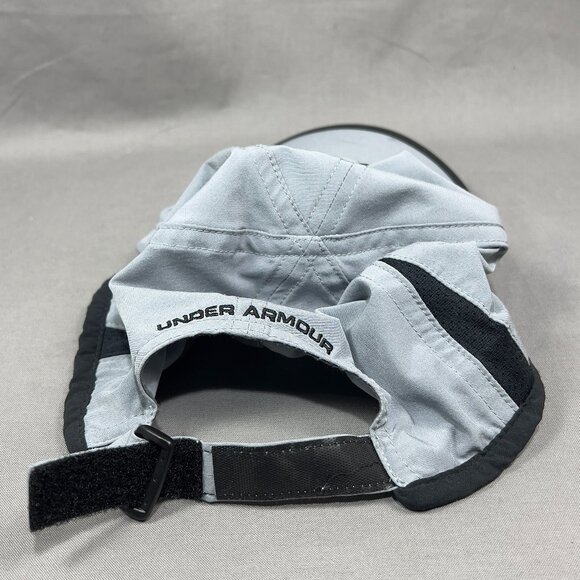 Under Armour Strapback Hat Cap Gray Lightweight Running Tennis Golf Dad Mens - Picture 16 of 16